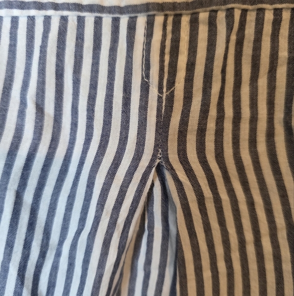 ⭐️40% Off⭐️ Old Navy The Classic Shirt in  Blue Stripe - Picture 11 of 14